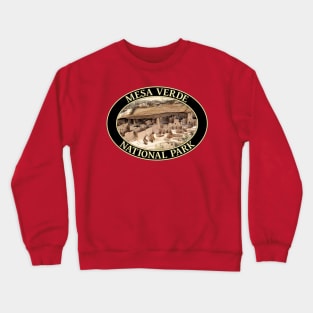 Cliff Palace at Mesa Verde National Park in Colorado Crewneck Sweatshirt